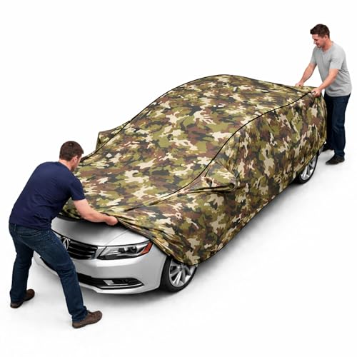 Image of Safe-Cars New Jungle 100% Waterproof Maruti e Vitara Car Cover | Polyester Car Body Cover for Rain & Sun | UV Protection, Dustproof, Scratch Resistant, Windproof, Heat Resistant, Custom Fit