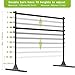 SELEWARE 5 FT Height Adjustable Ballet Barre Freestanding Ballet Bar Heavy Duty Dance Bar Support Barre Movements Body Stretch Pull-ups, Sturdy Construction and Anti-Slip, Supports 350 lbs