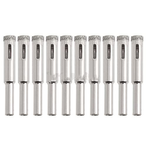 10 Piezas Brocas de Diamante 5-12 mm para Vidrio miniatura 1