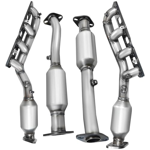 JT Catalytic Converter Compatible with Nissan Titan 2004-2015, Pathfinder 2004-2012, Qx56 2004-2010, Nv2500/Nv3500 2012-2016 5.6L (EPA Compliant)