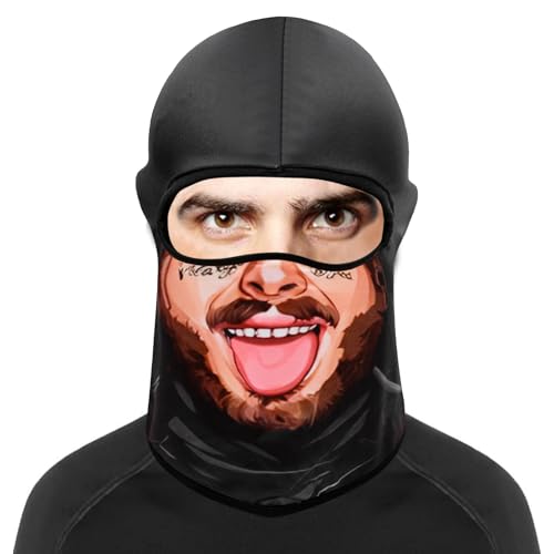 Image of Balaclava Mask 3D Print Full Face Mask Cooling Neck Gaiter Sun Protection Face Cover Mask Windproof Ski Mask