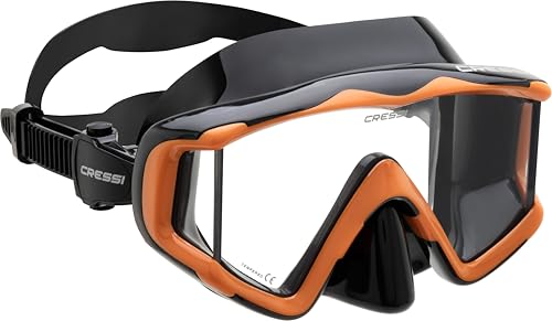 Cressi Pano 3, Black/Orange