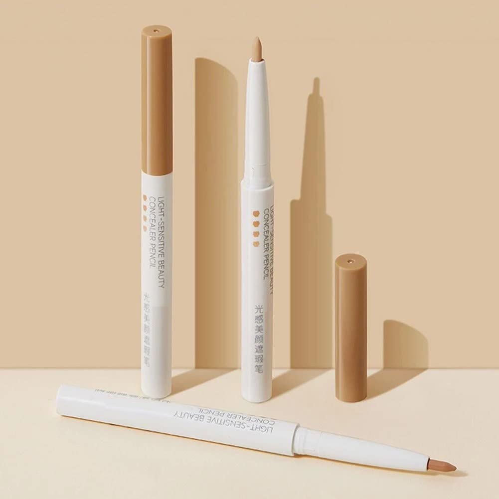 Concealer Pencil, Natural Light-Sensitive Contourling Concealer Stick-image-9