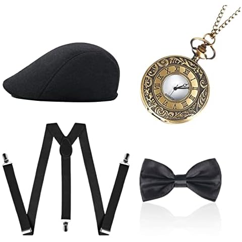 MIVAIUN 4 Stück 20er Jahre Herren Cover