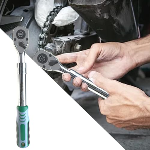 Clé à cliquet extensible pour desserrer les écrous bloqués - 4