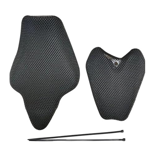Cubierta de asiento para Kawasaki Z1000 2014 contra el dolor lumbar y el sudor en ruta