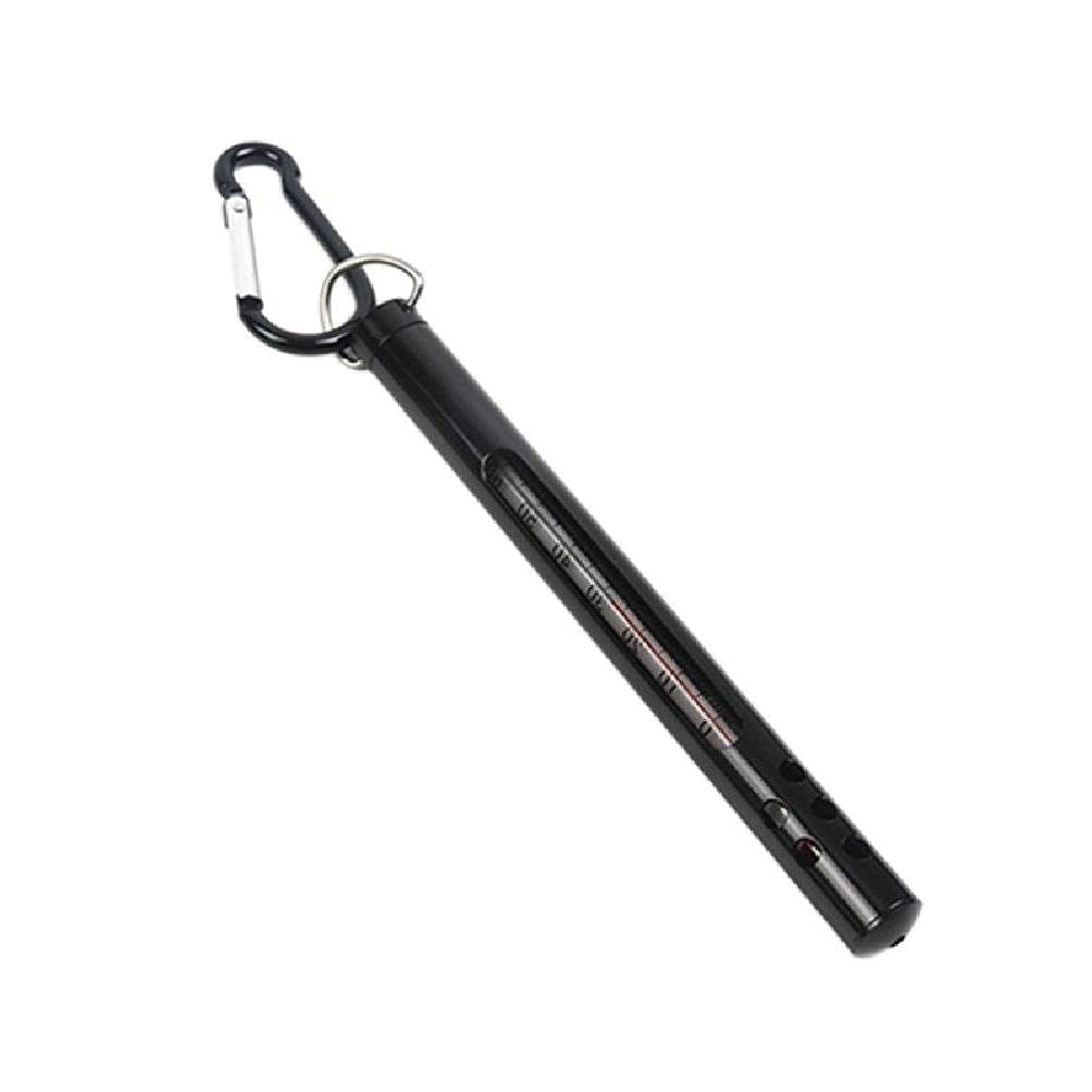 Fly Fishing Outdoor Metal Water Temperature Meter Water Flow Temperature Measurement Lake Thermometer Water Temperature Fishing Thermometer Depth