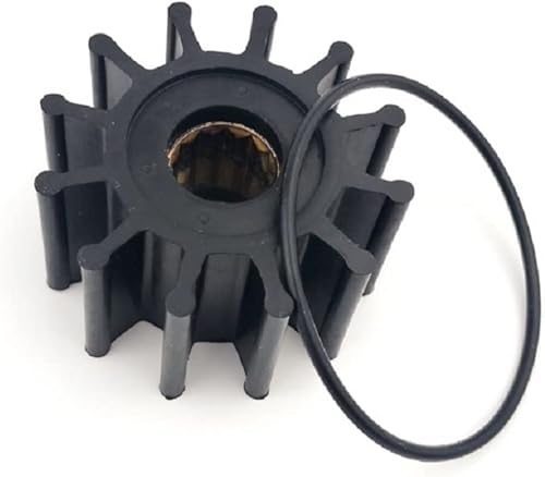 Miniatura 2 de Impulsor de bomba de agua intraborda 09-1027B-1 Reemplazo para Johnson F5B Jabsco 1210-0001-P Onan 132-0162 Volvo Penta 860203 3862281 875812