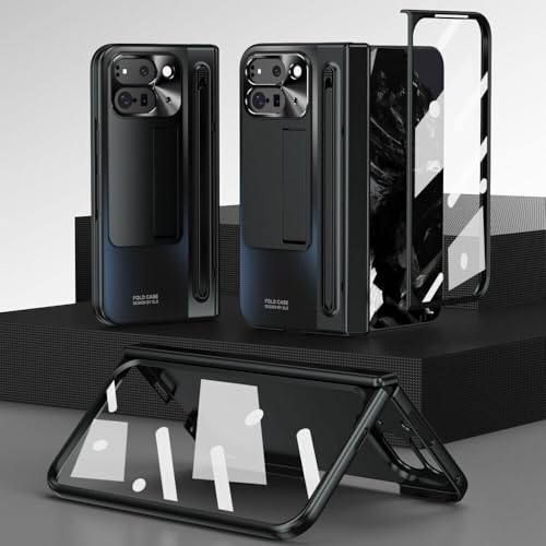 Coque Pixel 9 Pro Fold avec support d'écran pour regarder vos vidéos partout