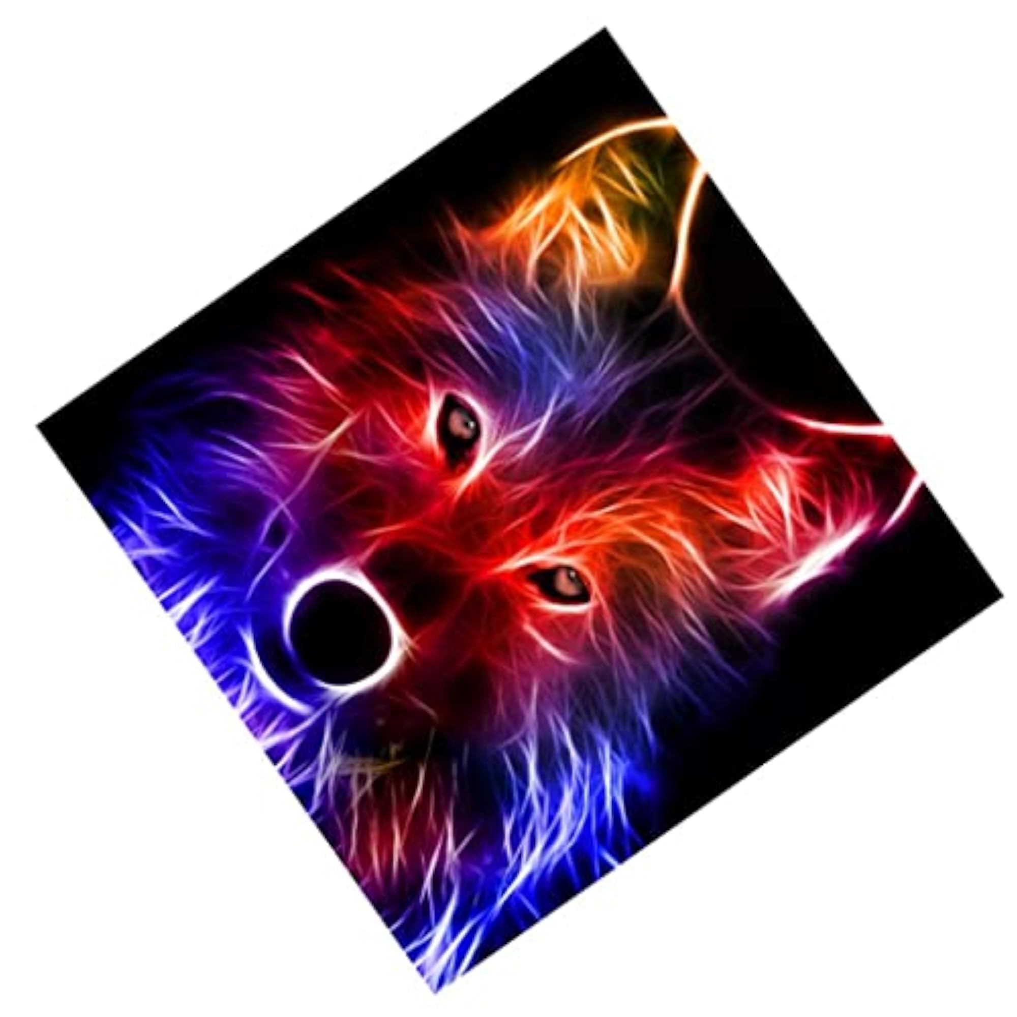 Colorful Dog Diamond Painting Wall Decor Kit, 1 Set