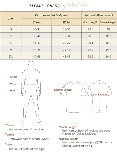 Pj Paul Jones Mens Sweatshirt Crewneck Hollow Out Knit Tee Summer Short Sleeve Fashion Casual Pullover Tops Beige Xl thumb #3