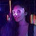 SAFEBAO Led Visor Glasses for Adult with 7 Colors and 4 Modes Rechargeable Light Up Glasses perfect for Festivals,Party,Gift,Dance,Show