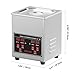 Happybuy Ultrasonic Cleaner, 1.3L 50W Digital Cleaning Machine, 40kHz with Timer & Heater, for Jewelry, Watches, Retainers, Tools, Industrial Parts