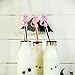 Whaline 5 Pcs Halloween Straw Covers Cap Cute Ghost Silicone Reusable Straws Topper Pink 10 Mm/0.4 In Straw Lids Protectors for 30/40 Oz Tumbler Cups Accessories