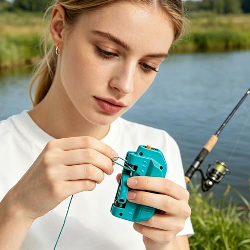 Anudador eléctrico para pesca con indicador LED para lagos y mar 2