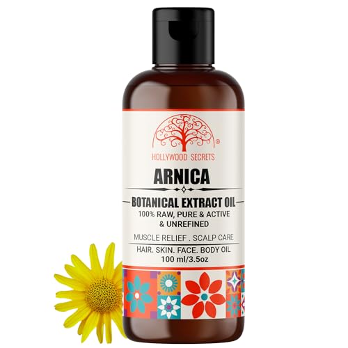 Image of Organic Pure Arnica Oil Hair Gowth Pain Relief 100 ml