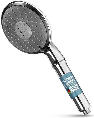 Legionellenfilter Duschkopf, Langzeitschutz, formschön & diskret