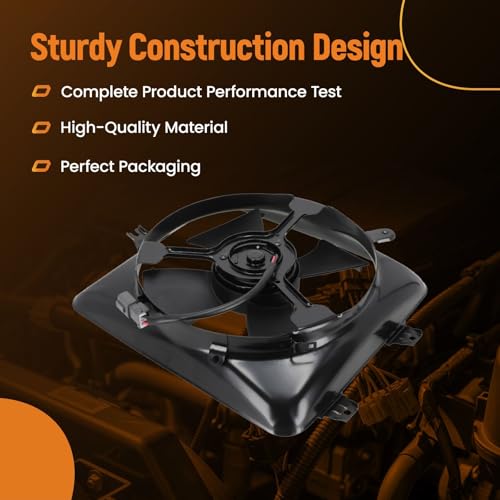 Image of maXpeedingrods A /C Condenser Cooling Fan for Honda Accord Right Side 03-07 | HO3115125 38611RCAA01 38615RCAA00