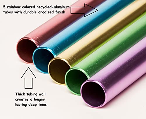 Pet Memorial Wind Chimes, Rainbow Bridge Gifts For The Remembrance Of Dog Or Cat. 32" Rainbow Wind Chime Designed As A Beautiful Sympathy Gift For The Loss Of A Loved Ones Pet #TOP1