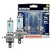 SYLVANIA - 9003 SilverStar - High Performance Halogen Headlight Bulb, High Beam, Low Beam and Fog Replacement Bulb, Brighter Downroad with Whiter Light (Contains 2 Bulbs)