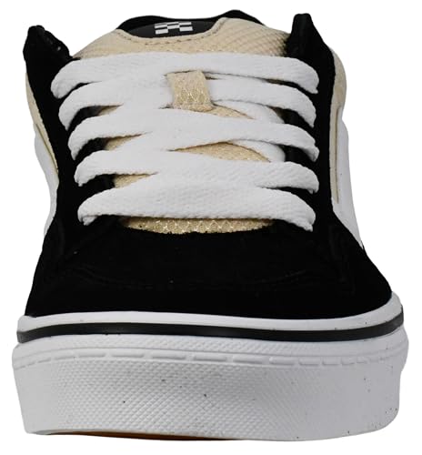 Vans Women's Caldrone Sneaker, Suede/Mesh Black/Creme Brule, 9 M US2