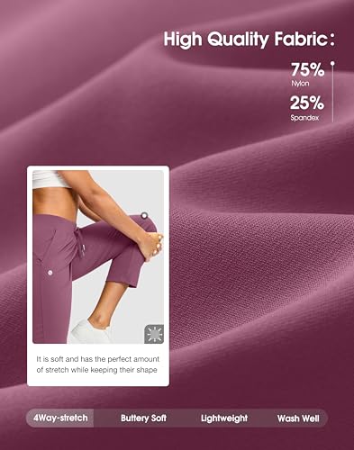 Image of G Gradual Petite Pants for Women 24 inch /26 inch Ankle Pants with 2 Pockets