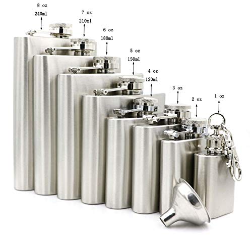 whiskey fles zak 8 oz heupfles van zwart leer, outdoor heupfles kan worden meegenomen