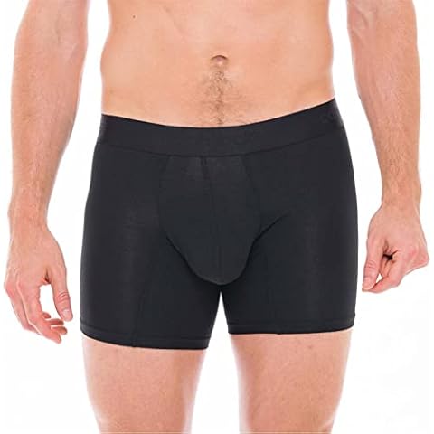 Comfyballs Cotton Long Boxer Shorts in Black Cover