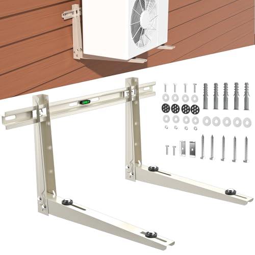 Toutgood Mini Split Wall Mounting Bracket, Heavy-Duty Wall Bracket for 9000 Btu to 36000 Btu Outdoor Ductless Minisplit Air Conditioner AC Heat Pump Systems, Max 490 Lb Capacity by Toutgood - Used condition - US$41.61