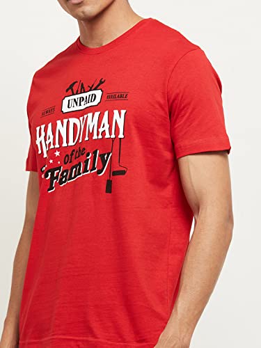 Image of Max Men Printed Slim Fit T-Shirt