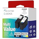 1500 Pages 285XXL 286XXL Ink Cartridge Replacement for Canon 285 286 285XL 286XL Compatible for Pixma TR7820, TS7722 TS7720 Inkjet Printer, Print, Scan, Copy