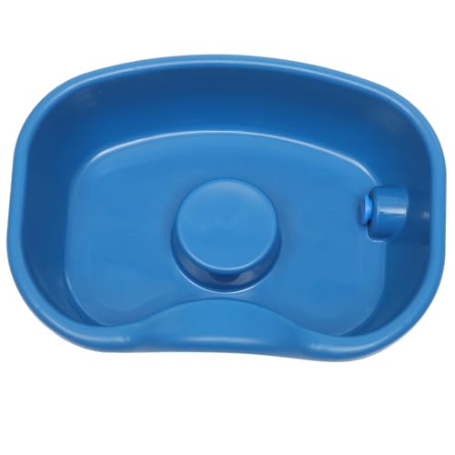 IWOWHERO Hair Washing Sink Home Portable Shampoo Sink Hospital Wash Basin (Dark Blue)
