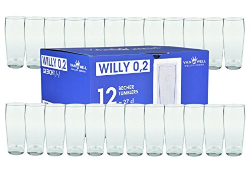 Van Well 24er Set Bierglas Willibecher 0,2L geeicht Cover