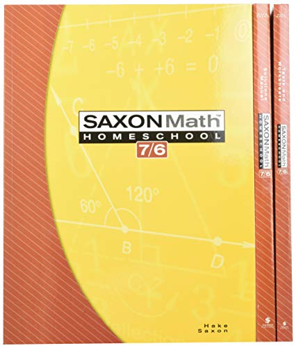 Saxon Math 7/6 Homeschool: Complete Kit 4th Edition
