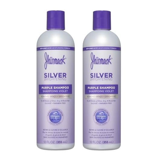 Jhirmack Silver Plus Ageless Shampoo 12 Fl oz (Pack of 2)