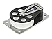Schaefer 5 Series Block with Aluminum Cheek, Stainless Steel Base and Delrin Sheave