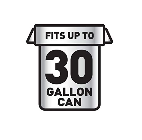 GLAD ForceFlex Large Drawstring Trash Bags, 30 Gallon Black Trash Bags for Large Kitchen Trash Can, Mountain Air Scent… - Image 5