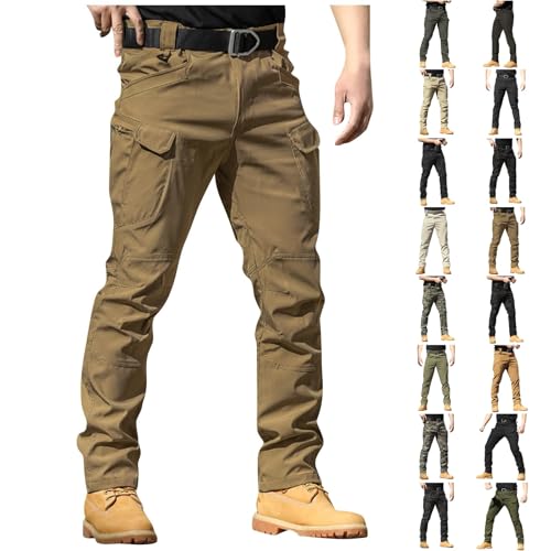 Cargo Work Pants for Men Waterproof Ripstop Flex Camo Tactical Pants Lightweight Outdoor Hiking Pant with Pockets4