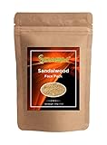 scash 7 Ounce 200gm Gram 100% Natural Pure Chandan Sandalwood Powder For Face Mask Face Pack Worship Auspicious Occasions