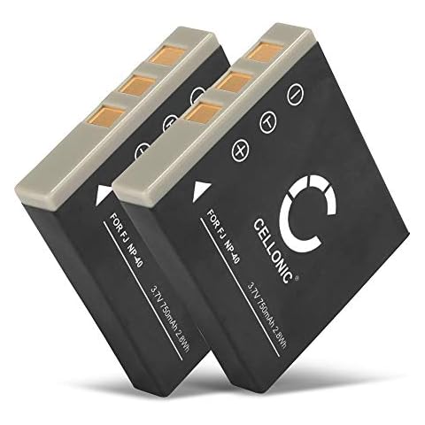 2X CELLONIC® Kamera Ersatzakku D-LI95 für Pentax Optio E85 Cover