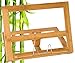 Produktbild WEDO 2113107 Buchständer Holz Bambus braun große Ausführung, 34 x 26 x 4,7 cm