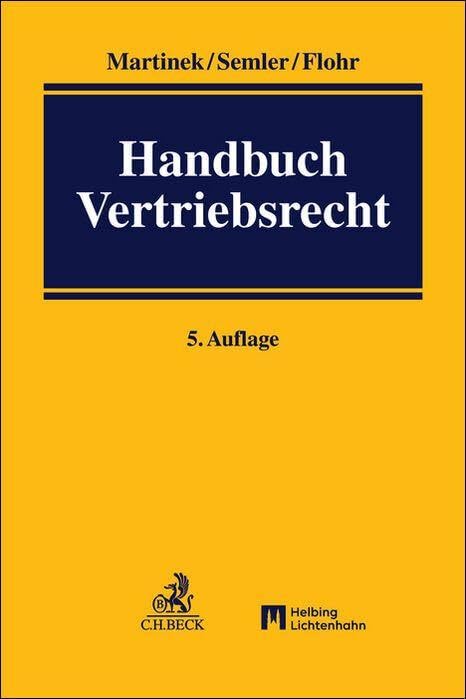 Handbuch Vertriebsrecht: National - international