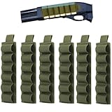 ☆ Chaque paquet comprend six supports de cartouches durables à 6 cellules fabriqués à partir de sangles en nylon élastique 1000D haute résistance, conçus for retenir en toute sécurité les cartouches de fusil de chasse de calibre 12, 20 ou 28 tout en permettant une extraction rapide d'une seule main for des recharges rapides dans des scénarios de chasse, de compétition ou tactiques.