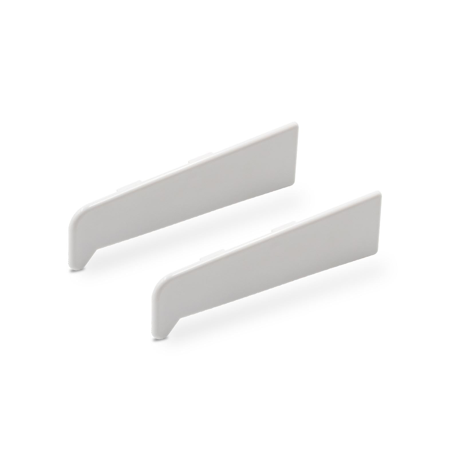 Truly Pvc Limited White 150Mm Profile 22 Window Sill End Caps (Pair)
