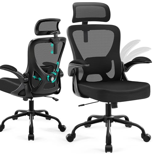 AreShark Office Chair - Ergonomic Desk Chair Breathable Mesh...