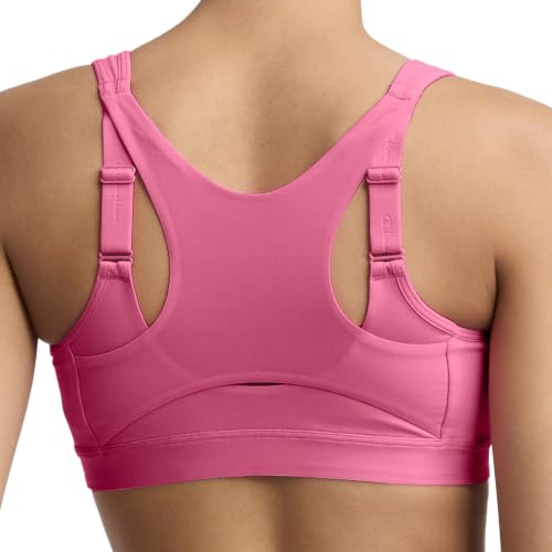 Image of Champion Women's Sports Bra, Motion Control Front-Zip, High-Impact Maximum Support, Breathable, Moisture-Wicking