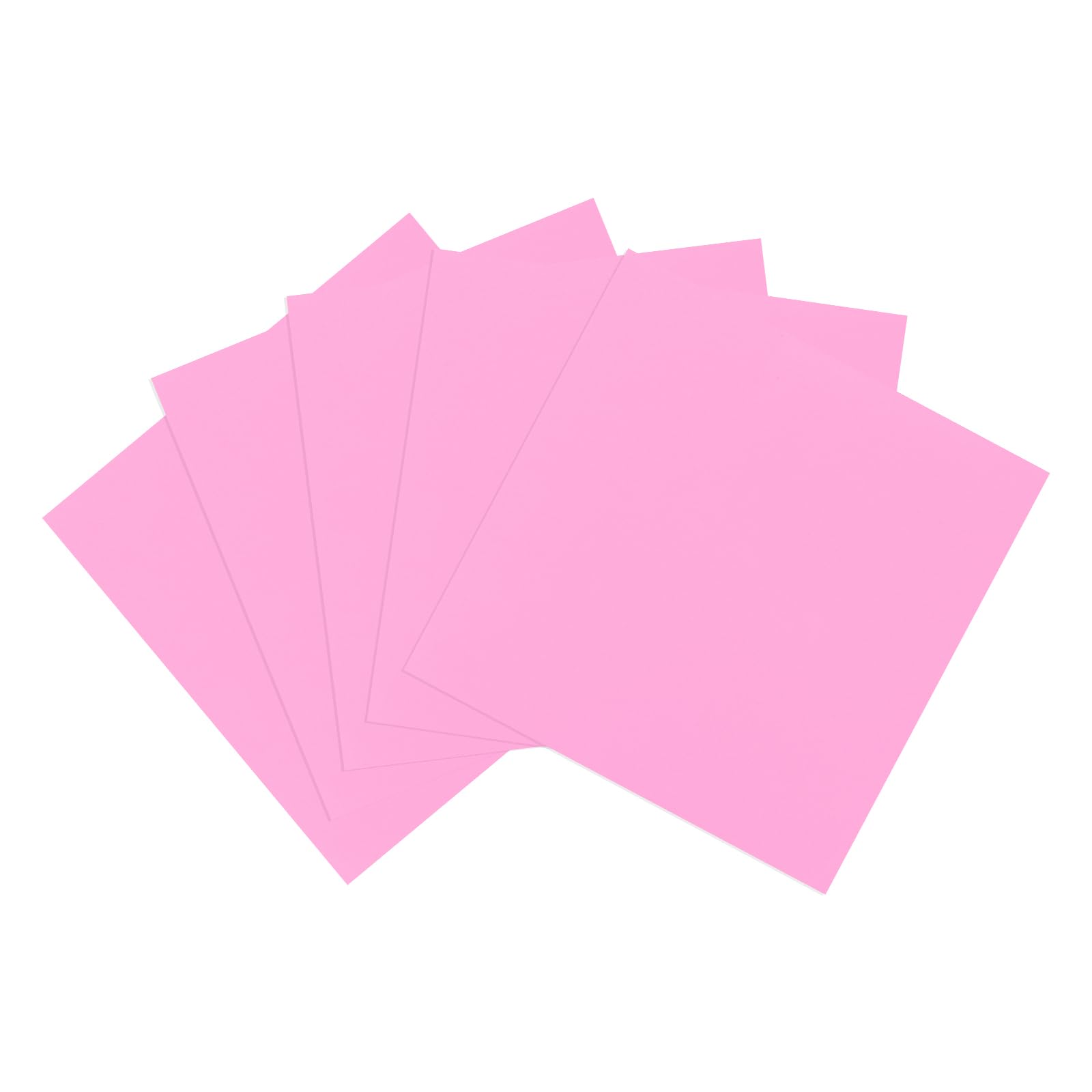 sourcing map Foam Sheets Crafts 10x10 Inch 5mm EVA Craft Foam Paper Foam Sheets for Crafts Projects DIY Cosplay Modeling, Rose Red, 5 Sheets