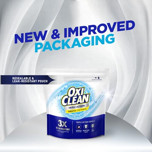 OxiClean Triple Action Versatile Stain Remover Powder, 4 lbs - image 8