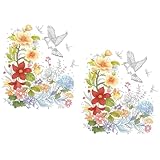 Stickers muraux pour salle de bain : ces élégants stickers floraux apportent une touche de fraîcheur et de à votre salle de bain. décoration adhésive pour siège de toilette