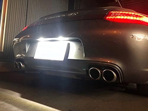 Miniatura 4 de iJDMTOY - Kit de montaje de luz LED para matrícula de coche, de 3 W, compatible con Volkswagen Golf GTi, CC, Rabbit, Eos, Beetle, Porsche Cayman,